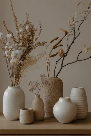 Wabi-Sabi Living Room Ideas With Organic Decor