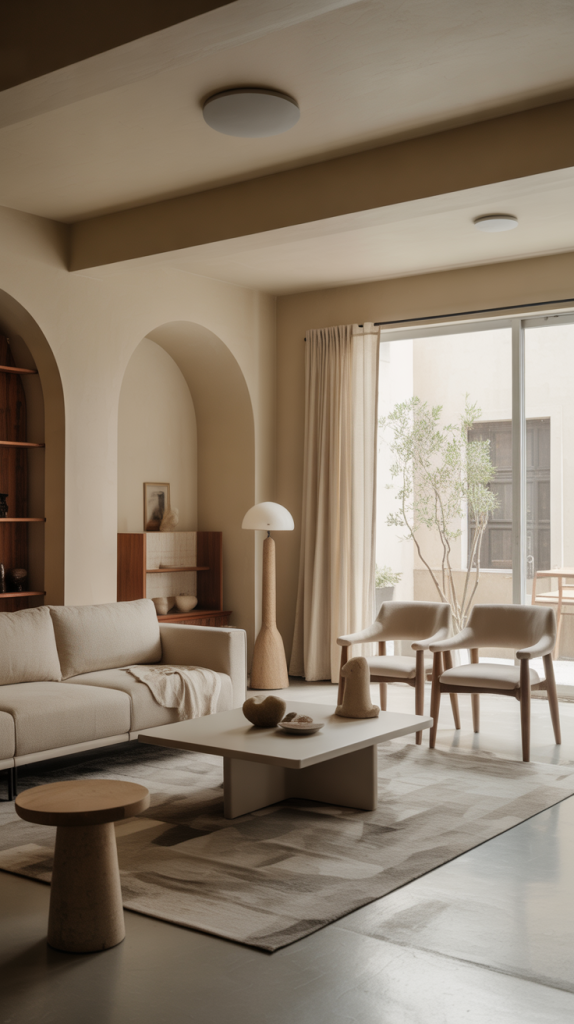 13. Bring balance with modern minimal furniture