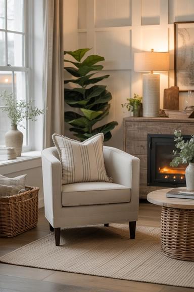 Living room accent chairs that add charm