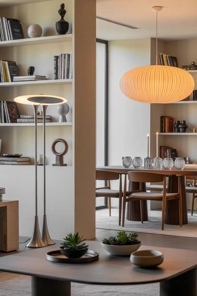 Keeping Decor Heights Varied but Balanced