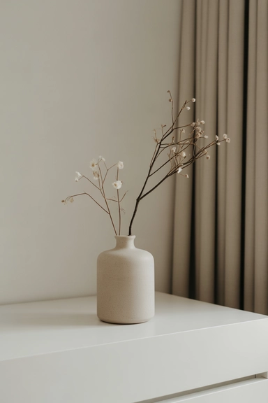 Minimalist Vase Styling With Intentional Restraint