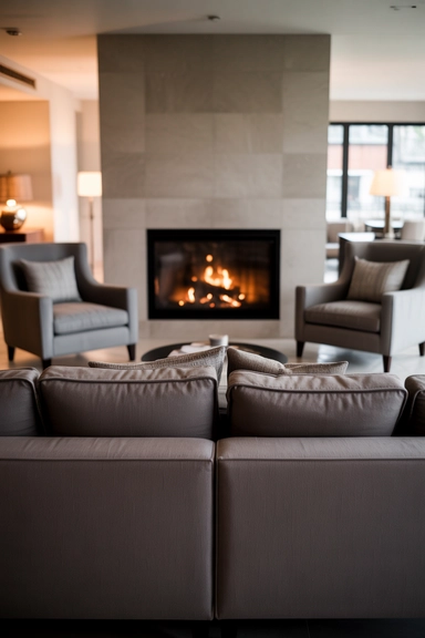 Anchoring the Living Area With a Clear Focal Point