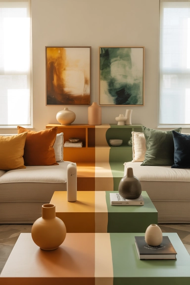 Color Placement Used to Guide Movement