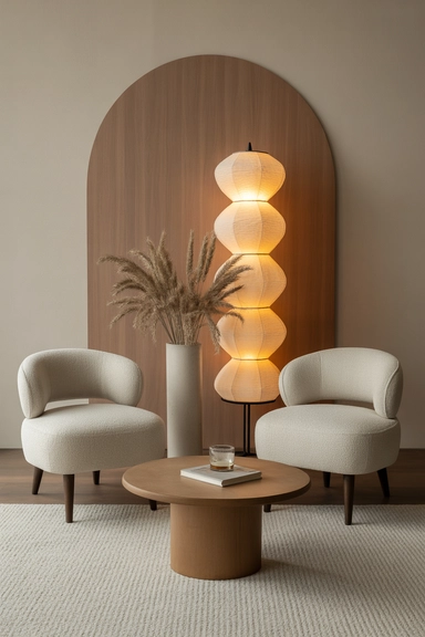 Cozy Mid-Century Modern Living Room Decor Ideas With Accent Chairs