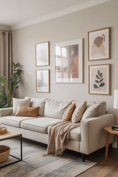 Wall decor that feels curated but unforced