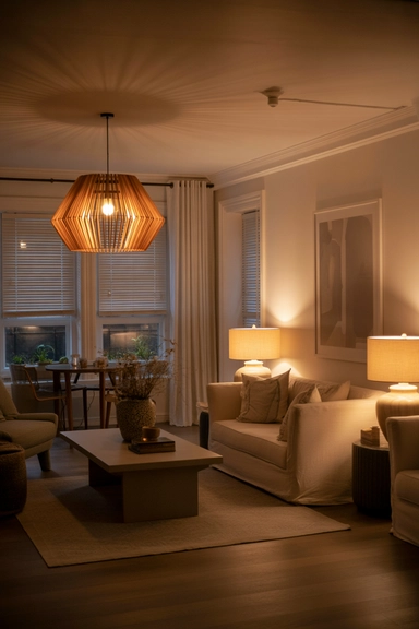 Lighting Choices That Create a Soft Farmhouse Glow