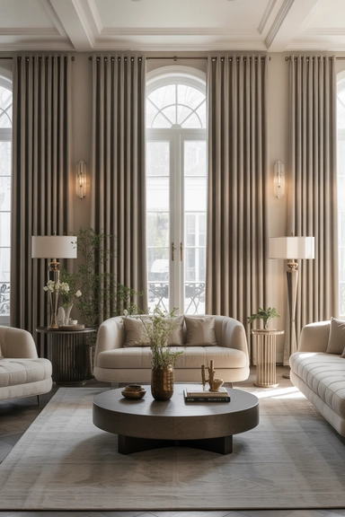 Curtains and Window Treatments With Architectural Intent