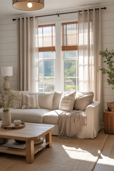 Window Treatments That Feel Light, Casual, and Intentional