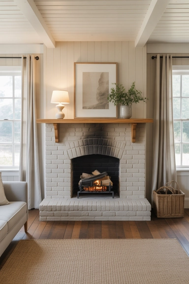Fireplace Areas That Blend Into Daily Living