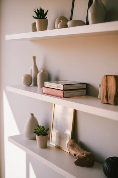 Keep Shelf Styling Flexible Over Time