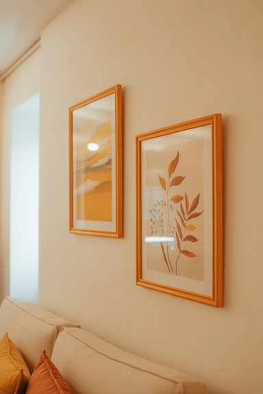 Using Wall Art to Add Warmth Without Overcrowding