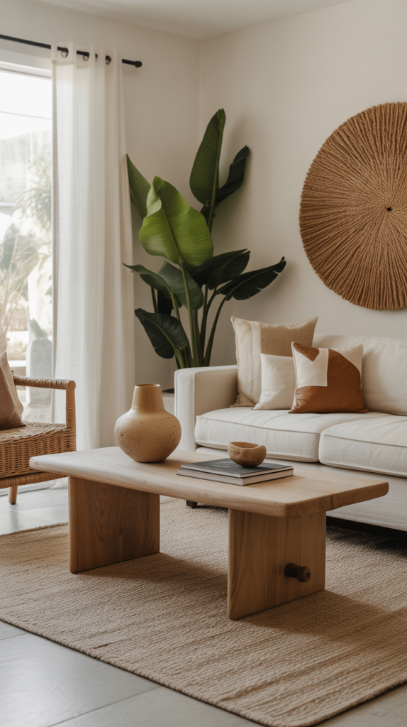 Add handmade pieces for authentic texture