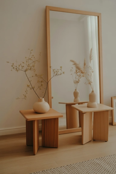 Warm Wood Accents That Add Depth
