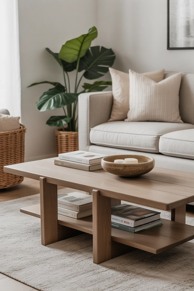 Modern Farmhouse Living Room Coffee Table Styling Ideas