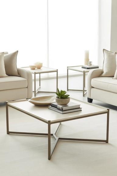 Avoid Overdecorating Multiple Sofa Tables in One Space