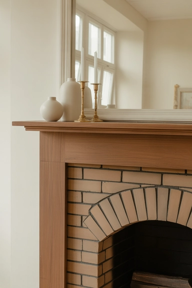 Avoid Trend-Heavy Decor Near the Fireplace