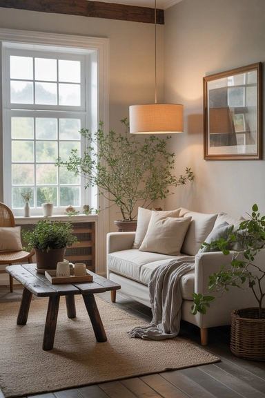 Living room greenery that brings life indoors