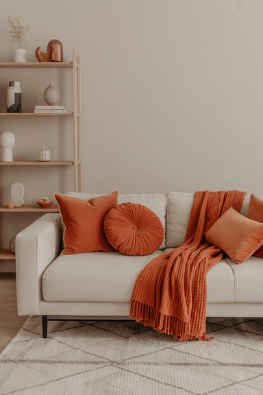 Orange Accents That Adapt Easily Across Seasons
