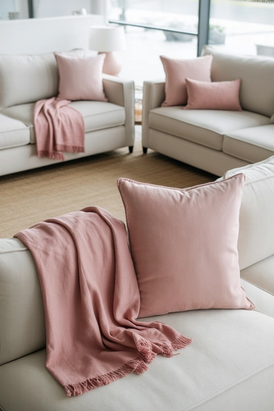 Pink Accents That Adapt Easily Across Seasons