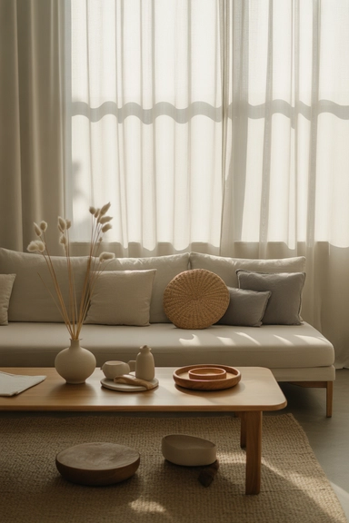 Thoughtful Accessories That Keep the Room Minimal