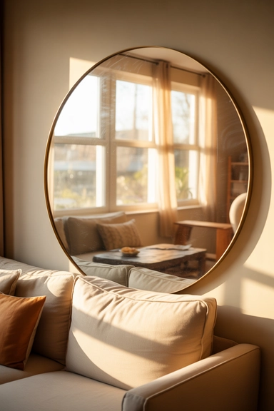 Using Mirrors to Reflect Warmth and Light