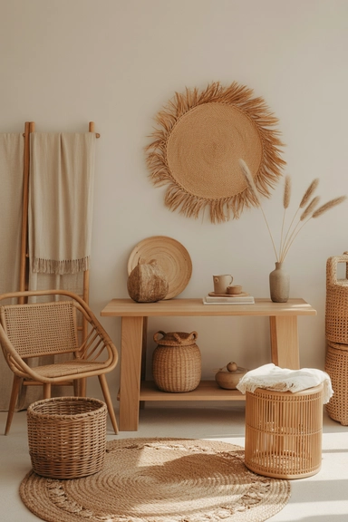 Natural Materials That Bring Organic Warmth