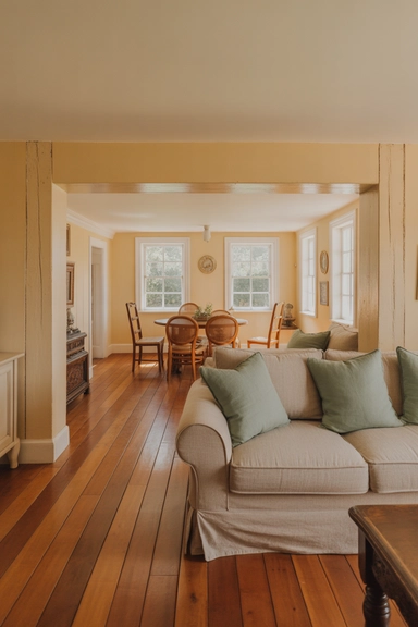 20. Cohesive Color Flow From Room to Room result