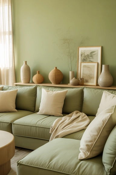 Cohesive Color Flow Throughout the Space