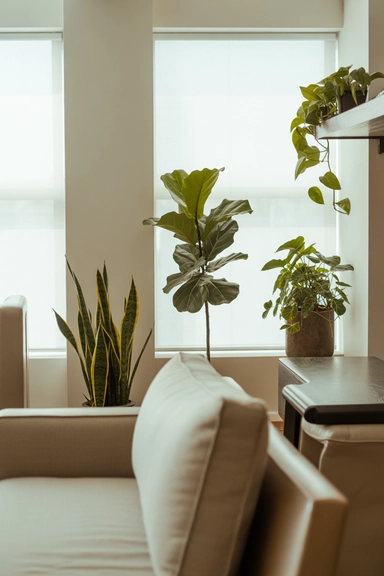 Edit Plant Decor as the Room Evolves