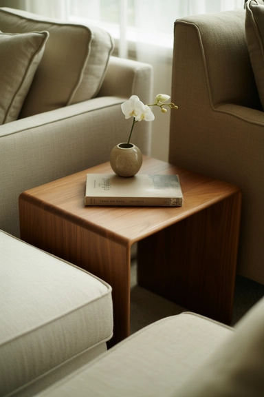 Let the End Table Support the Room, Not Compete