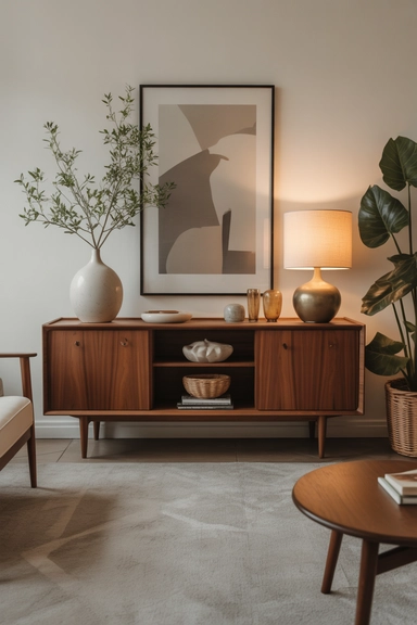 Mid-Century Storage That Blends With the Room