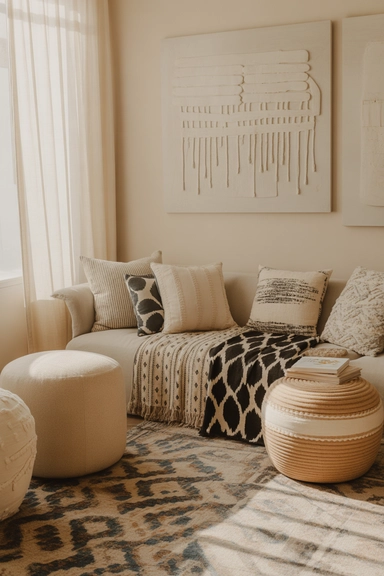 Mixed Patterns That Add Playful Harmony