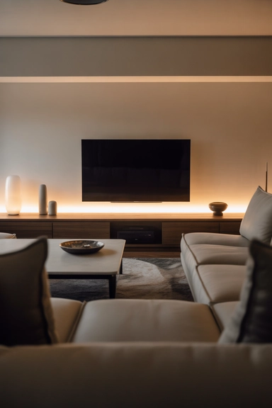 Adjust Decor Placement Based on Viewing Distance