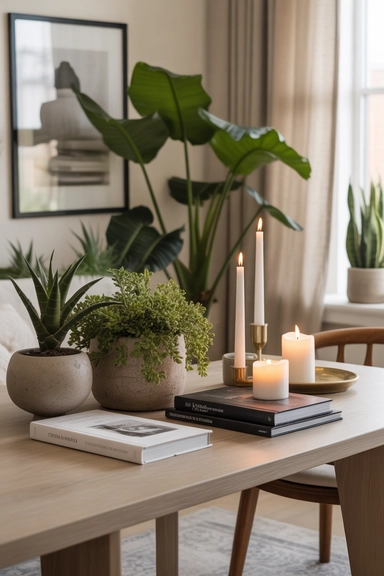 Minimalist Tables That Support Layered Decor