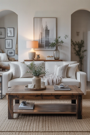 Mixing Clean Modern Lines With Rustic Farmhouse Details