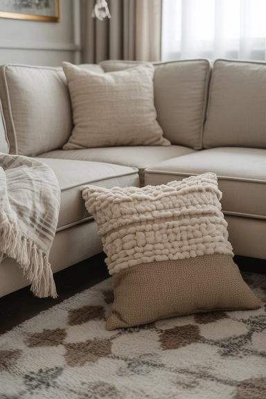 Cozy Living Room Decor Ideas on a Budget Using Textiles
