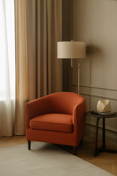 Orange Accent Chairs That Add Personality Without Dominating