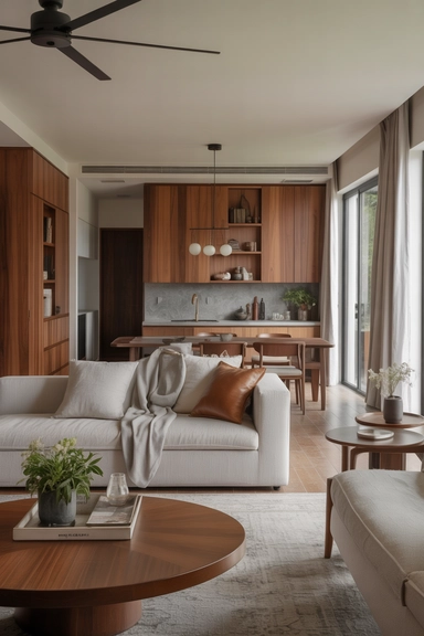 Using Consistent Materials Across Both Areas