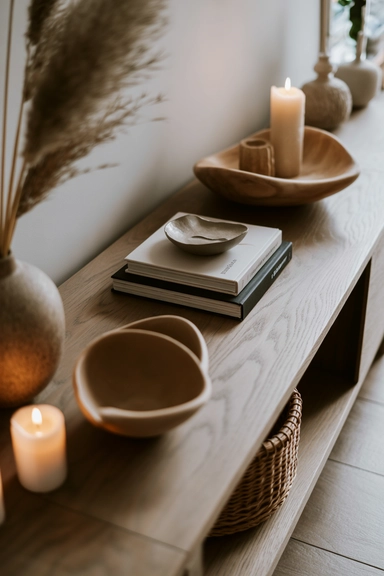 Keep Decorative Groupings Loose and Spaced