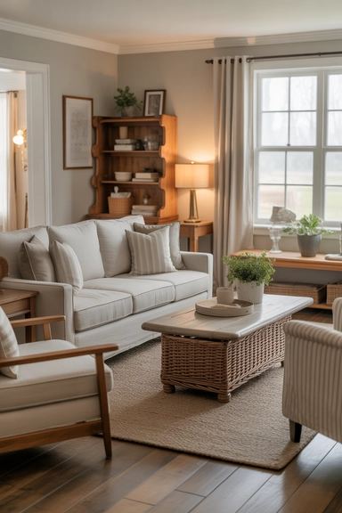 Modern Farmhouse Living Room Furniture That Prioritizes Comfort
