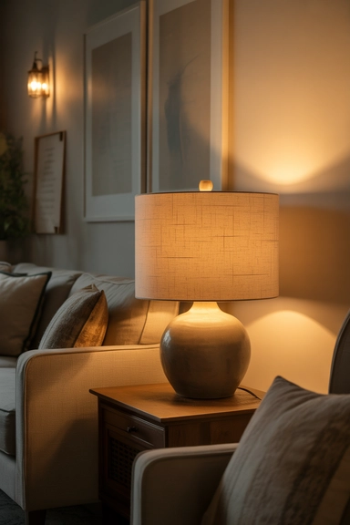  Farmhouse living room lighting that feels warm and relaxed
