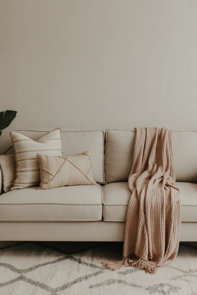 Layered textiles that add comfort without clutter