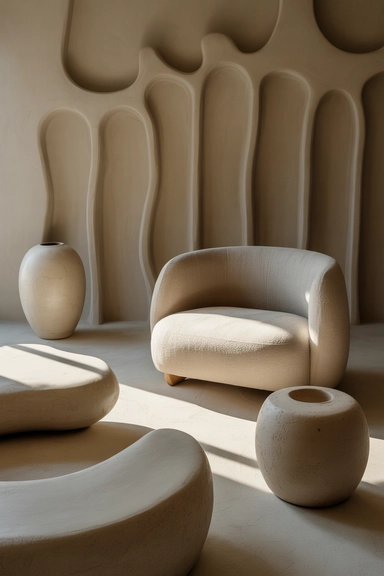 Organic Shapes That Add Gentle Movement