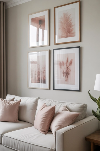 Pink Artwork That Adds Color Without Commitment