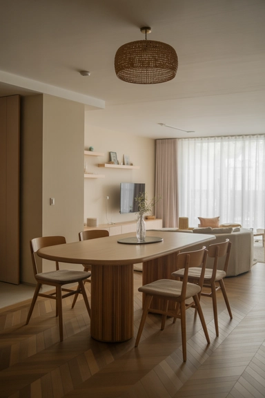 Positioning the Dining Table With Clear Purpose