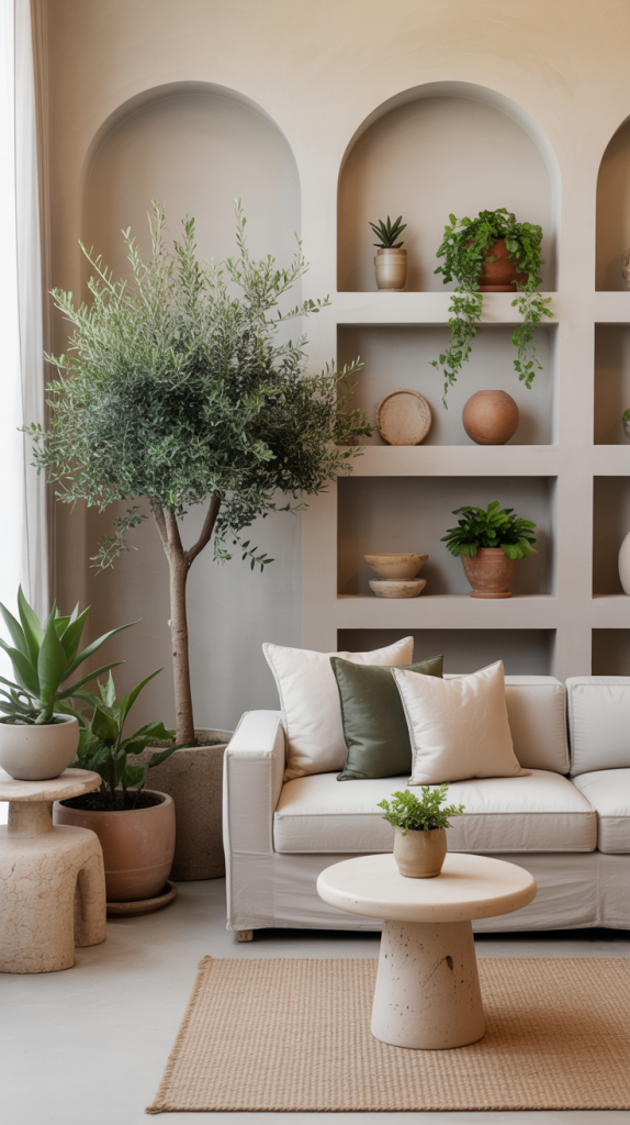 6. Introduce greenery to breathe life into the room