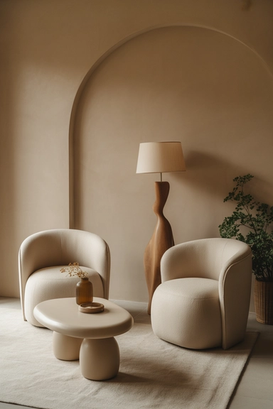 Organic Shapes That Add Softness