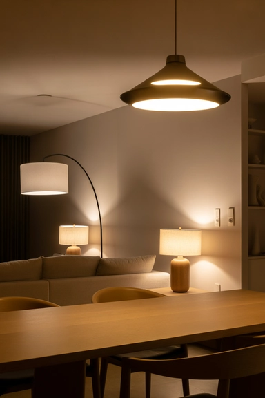 Using Lighting to Separate Zones Subtly
