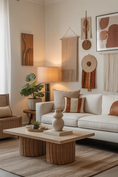 Expressive Wall Art With Boho Flair