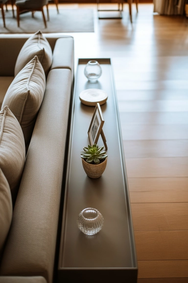 Keep Decor Depth Shallow to Protect Walkway Flow